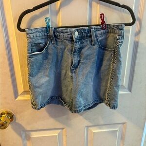 Woman denim shorts